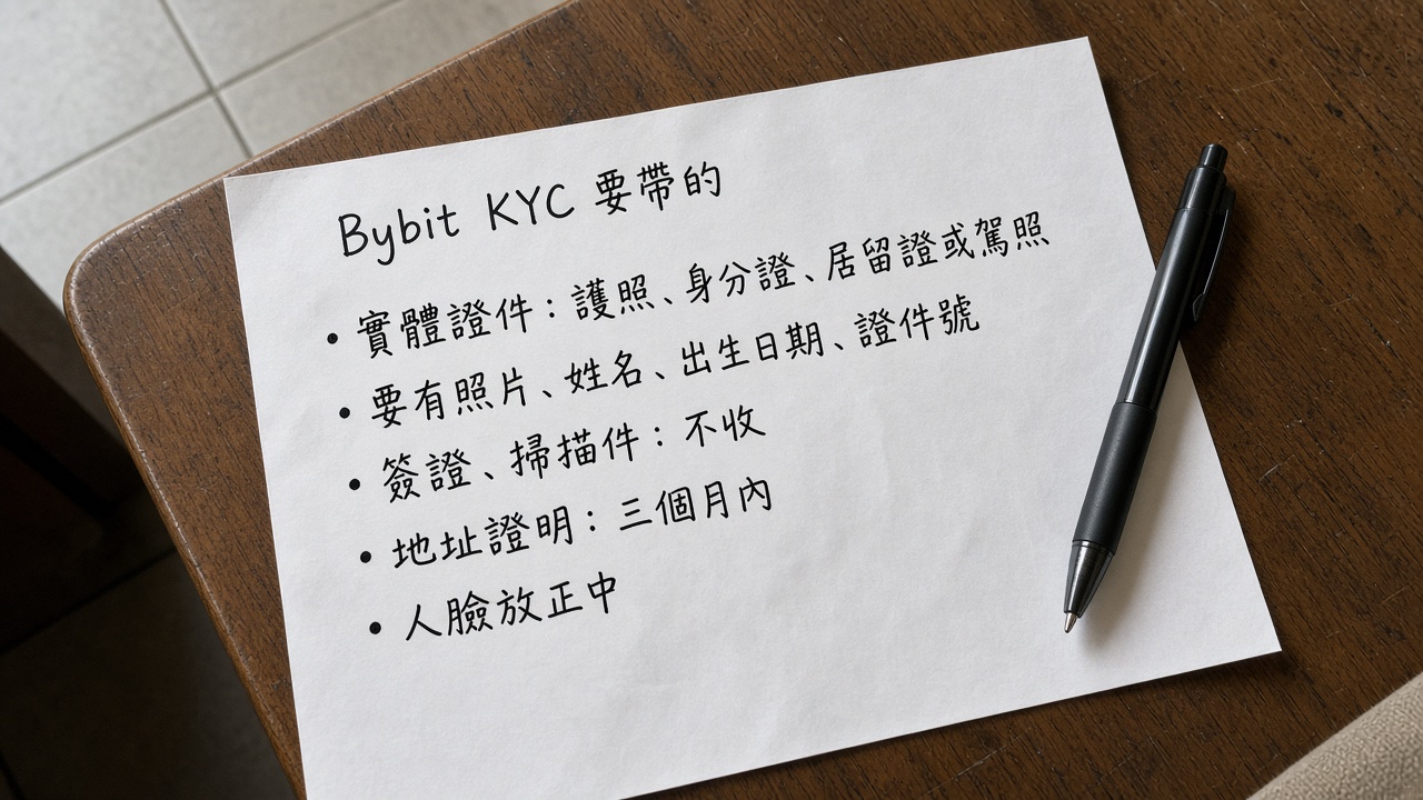 Bybit KYC 教學：身分驗證流程、需要資料與常見問題